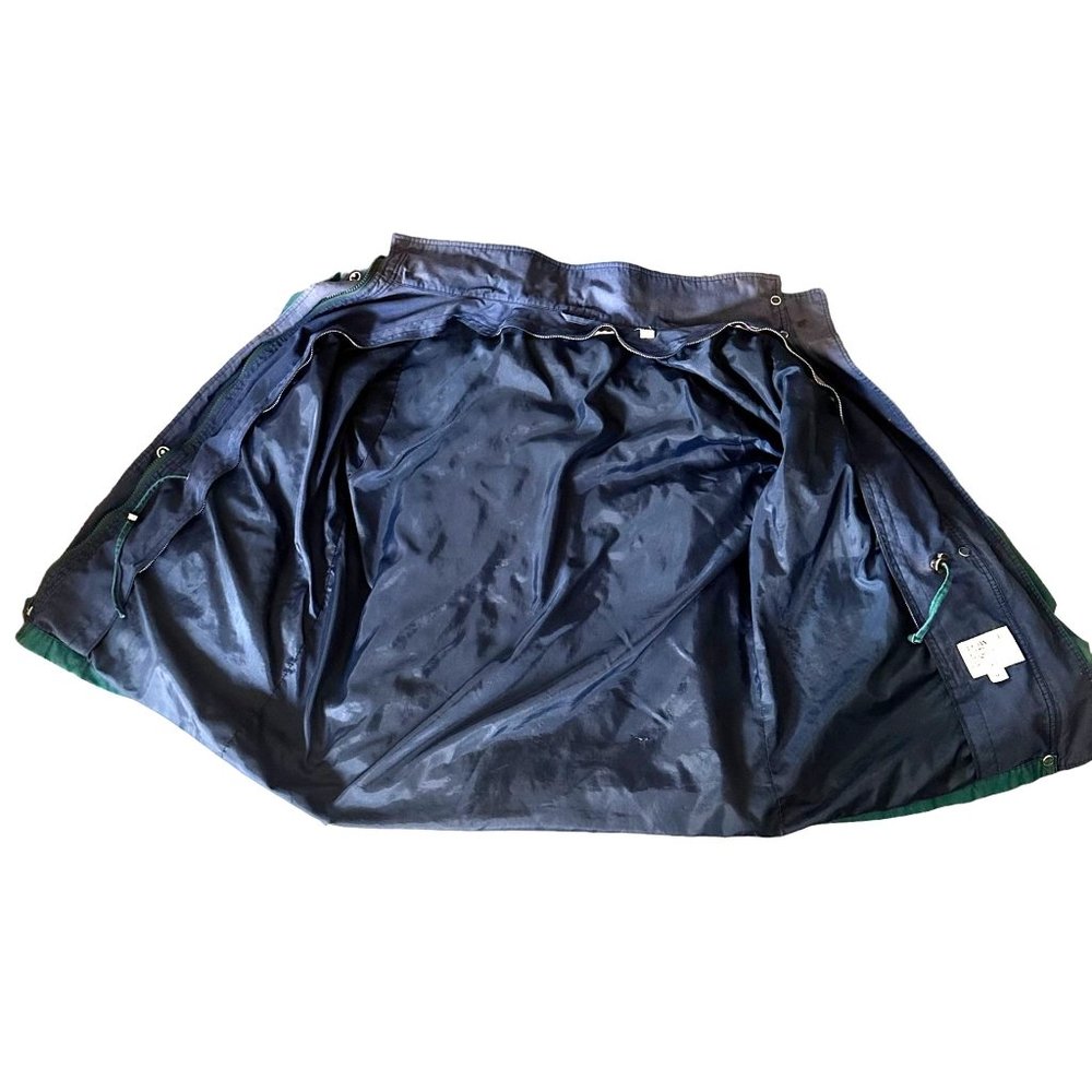 VTG 1990s Towne London Fog Jacket Windbreaker Green Unisex Medium Petite… - Picture 9 of 12